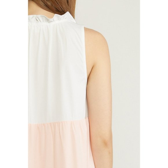 Entro Color Block Maxi Dress - Picture 6 of 7